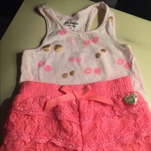 Juicy Couture 2pc shorts & tank set 2T
